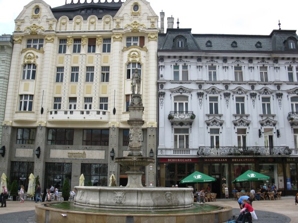 Piazza principale Bratislava