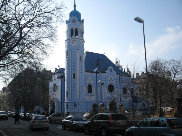 chiesa blu Bratislava