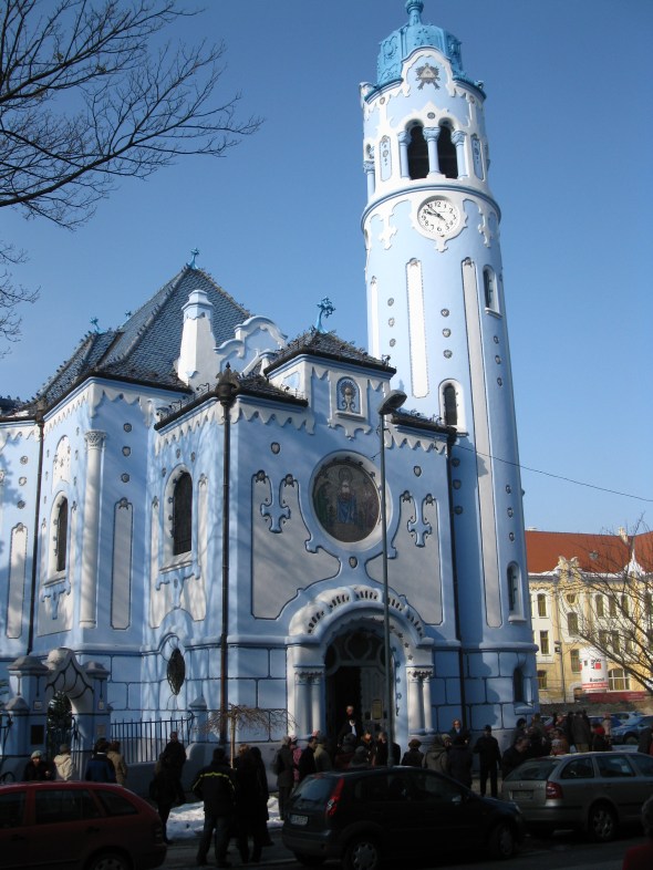 chiesa blu Bratislava