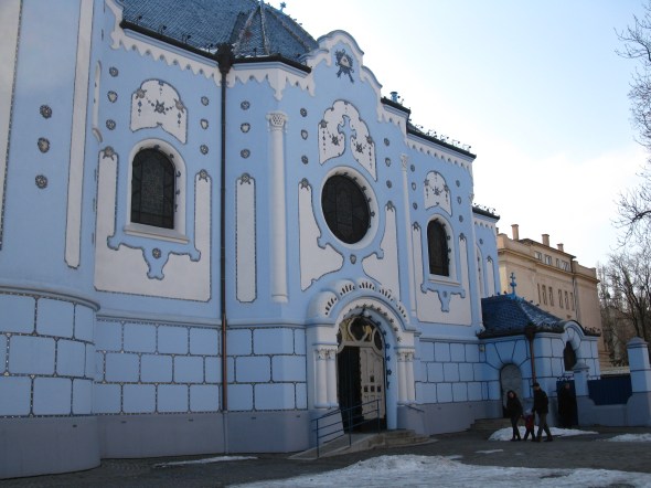 chiesa blu Bratislava
