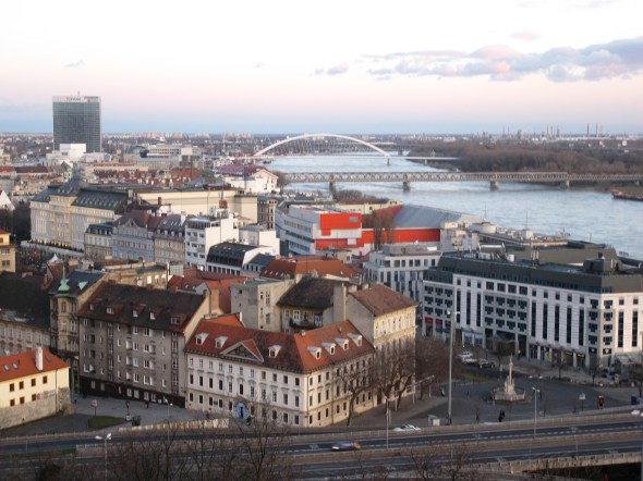 Panorami castello Bratislava