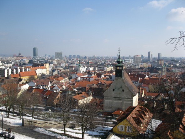 Panorami castello Bratislava