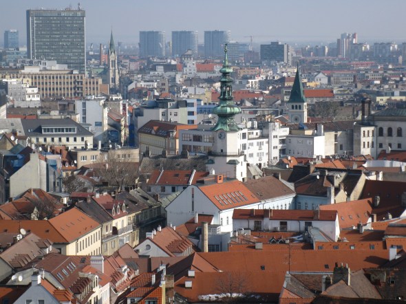 Panorami castello Bratislava