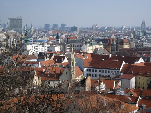 Panorami castello Bratislava