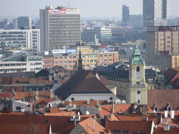 Panorami castello Bratislava