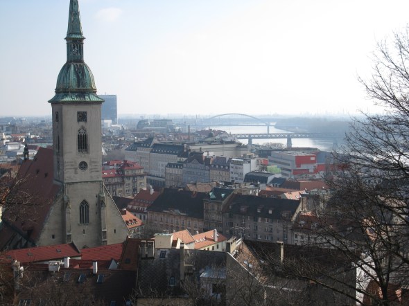 Panorami castello Bratislava